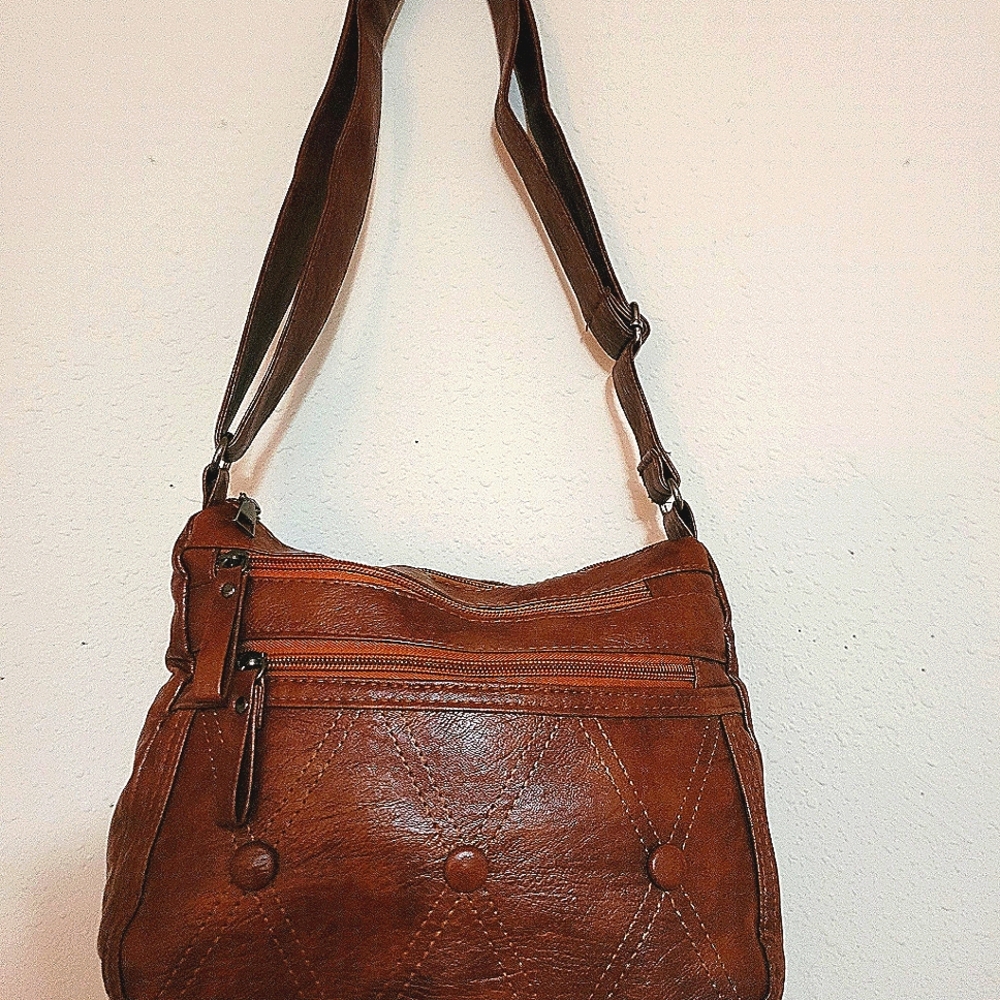 PU Leather Shoulder Bag